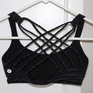 3 LULULEMON FREE TO BE WILD SPORTS BRAS